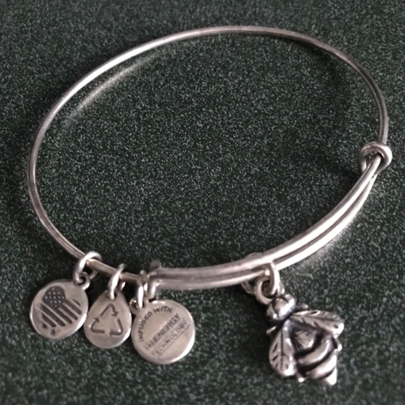 Alex And Ani Expandable Wire Bangle Bracelet - Picture 6 of 16